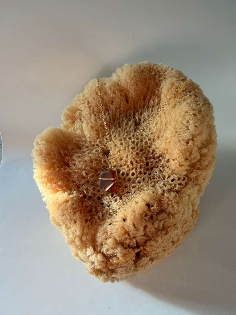 Brown and Gold Necklace