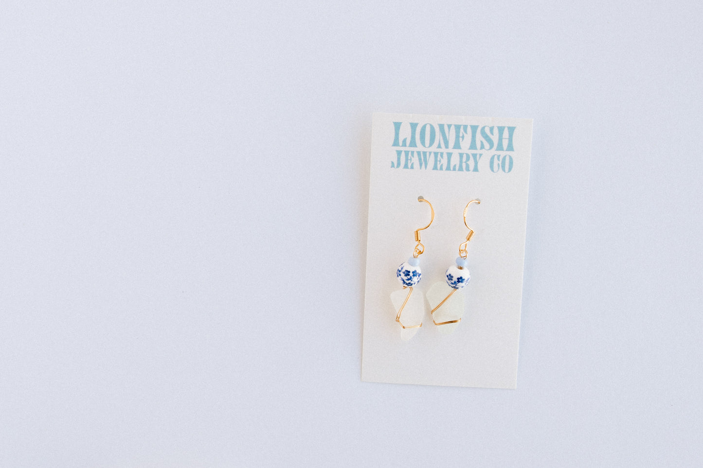 Gold and Blue Porcelain