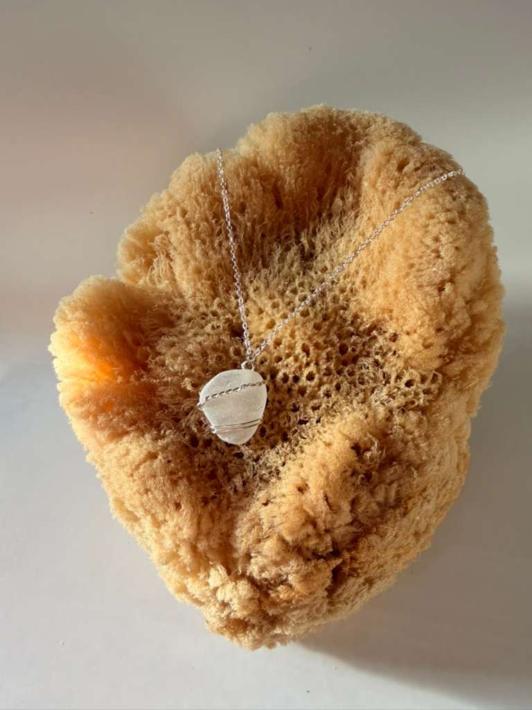 White and Silver Necklace