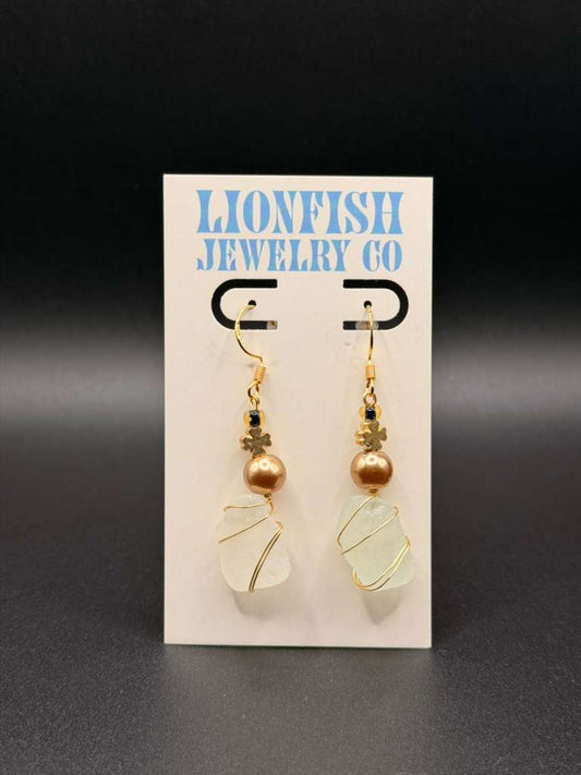 Gold and Mauve Pearls