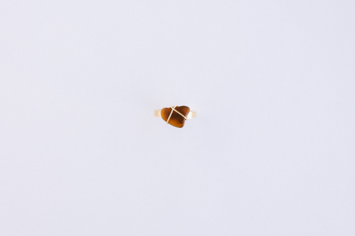 Brown and Gold Ring