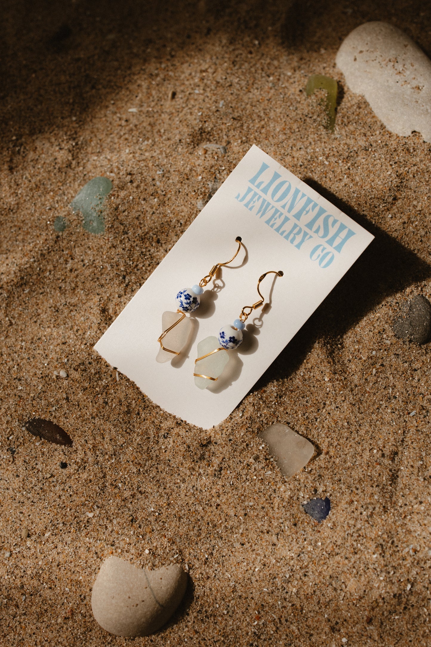 Gold and Blue Porcelain