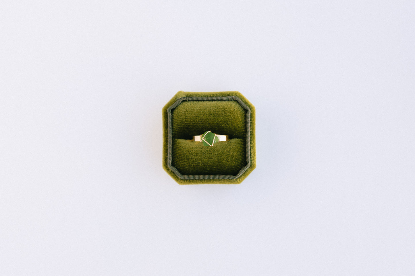 Green and Gold Ring