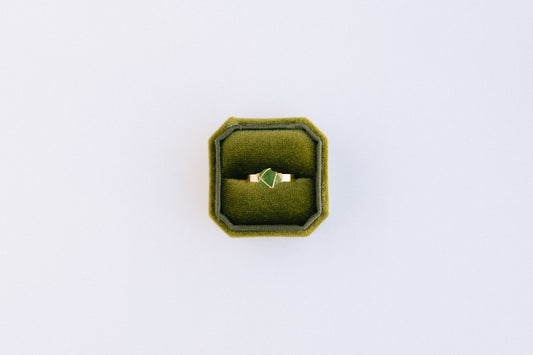 Green and Gold Ring