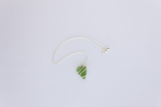 Green and Silver Necklace