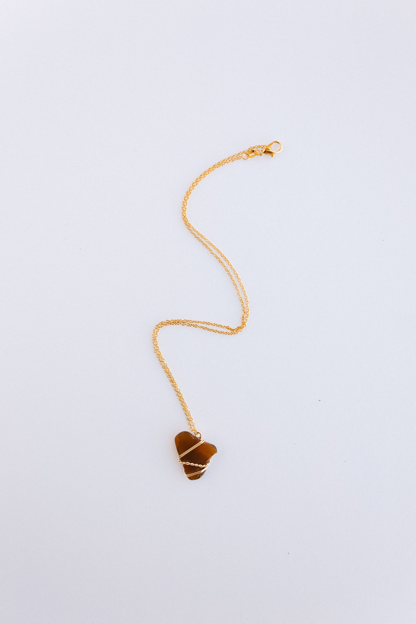 Brown and Gold Necklace