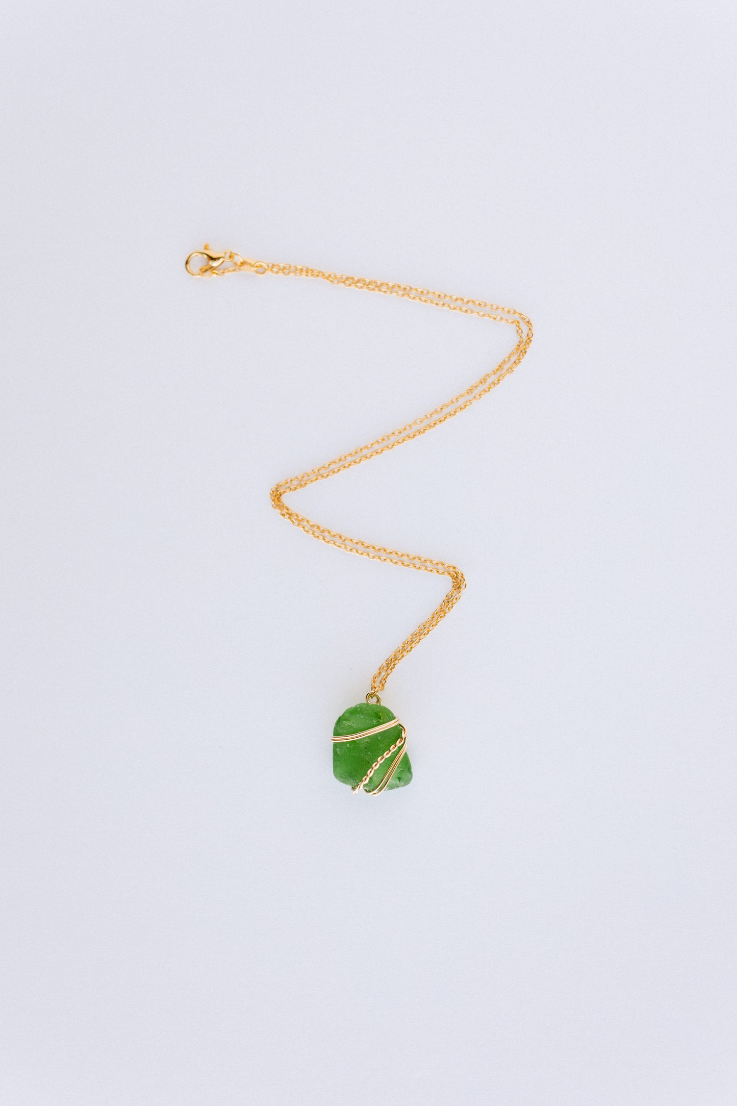 Green and Gold Necklace