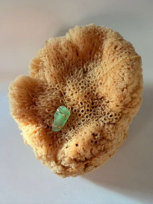 Green and Gold Necklace