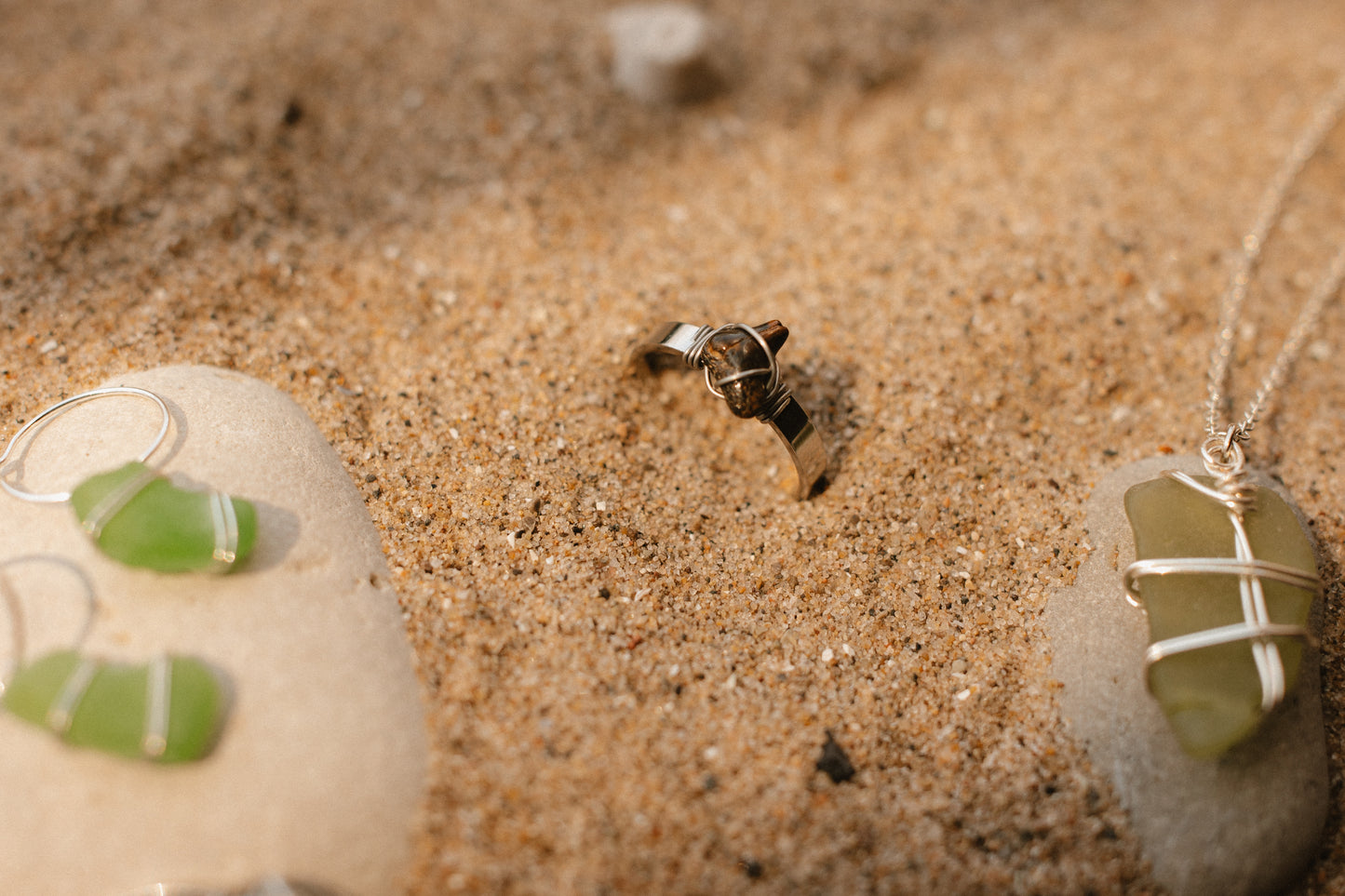 Shark Tooth Silver Ring