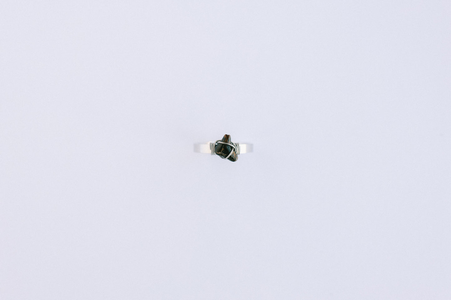 Shark Tooth Silver Ring