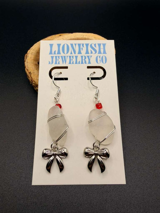 Silver Christmas Bows