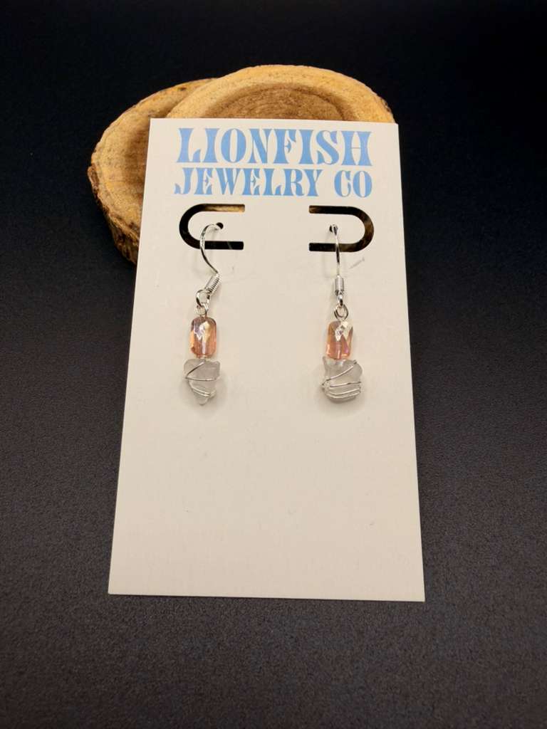 Small Pink and Silver