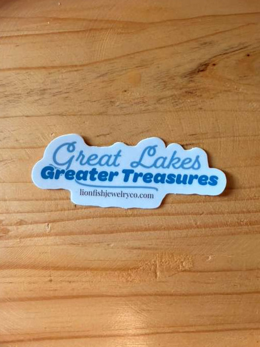 Great Lakes, Greater Treasures Sticker