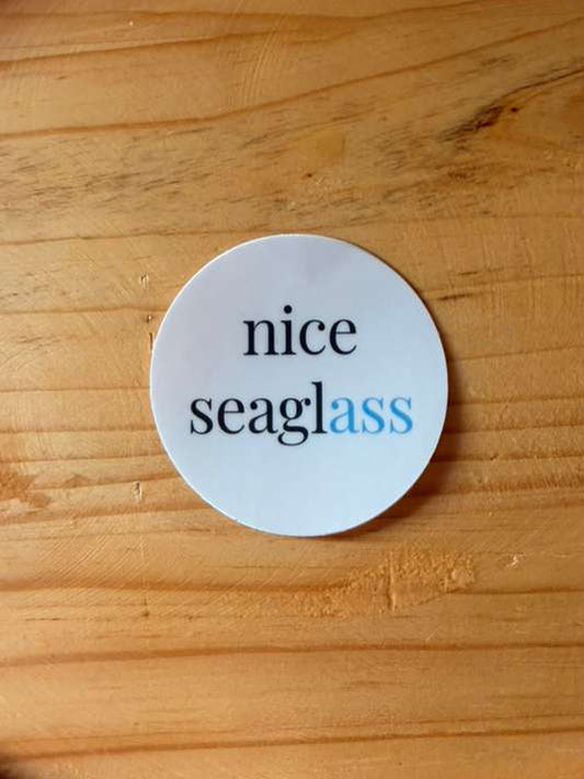 Nice Seaglass Sticker