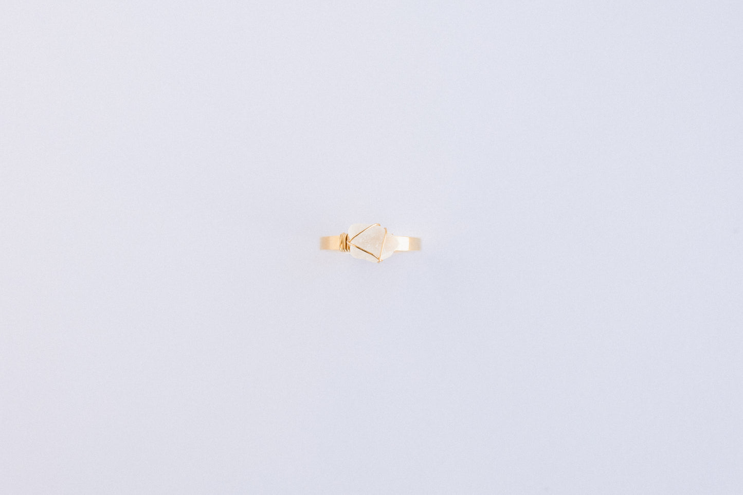 White and Gold Ring